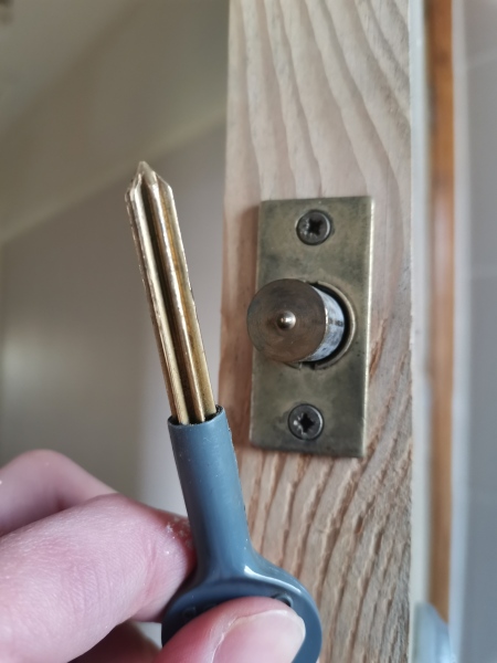 What are these indoor door locks called? 