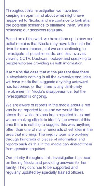 Missing Woman Nicola Bulley 6