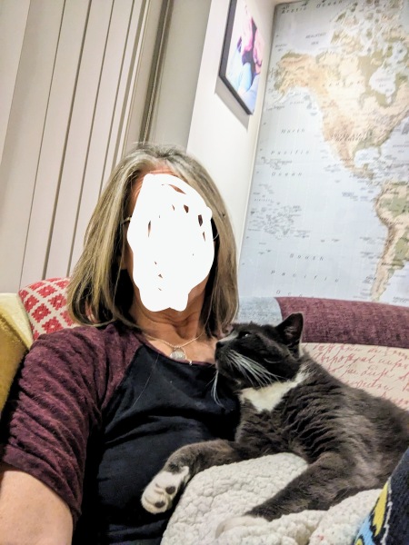 Salt and Pepper hair..considering colouring it.. advice please (photo)