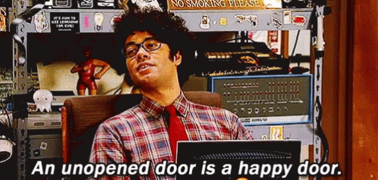 Neighbour outraged I ignored the door