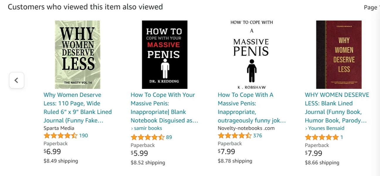 Why women deserve less - how are these books allowed? 
