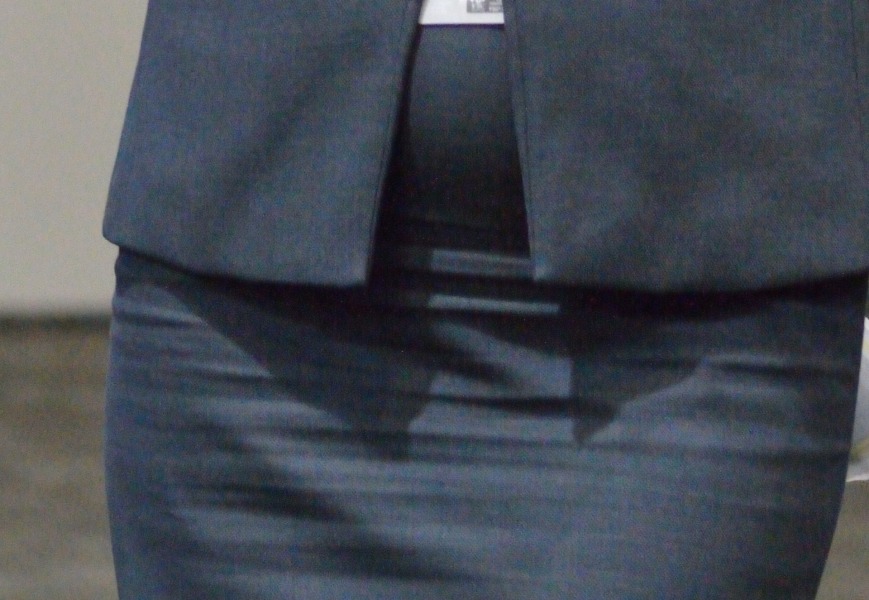 Skirt wrinkles