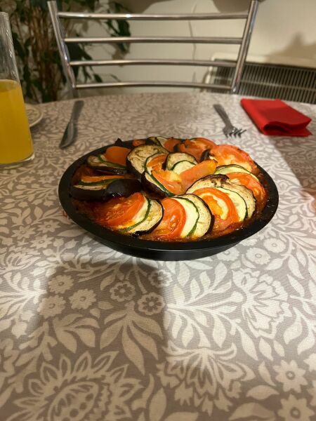 To share my ratatouille recipe with you