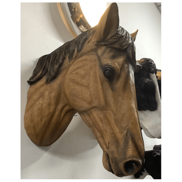 Is this a real horses head? 