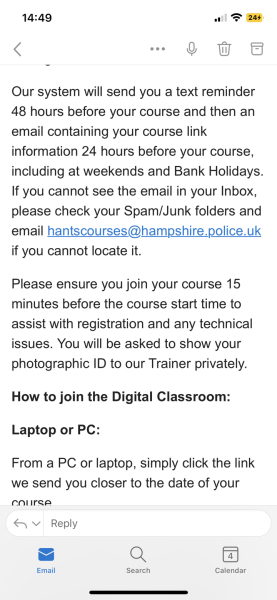 Has anyone done a speed awareness course recently???