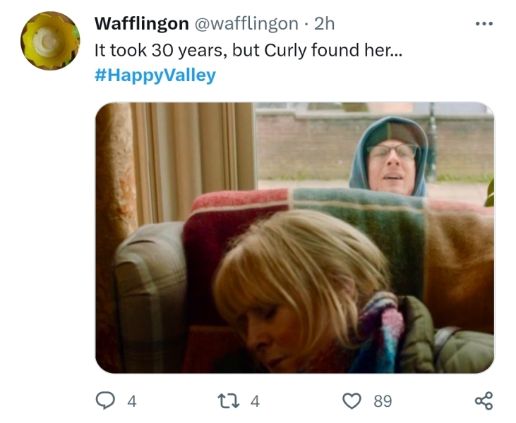 HAPPY VALLEY S3 - thread 7 to chat and muse about the last ever episode 