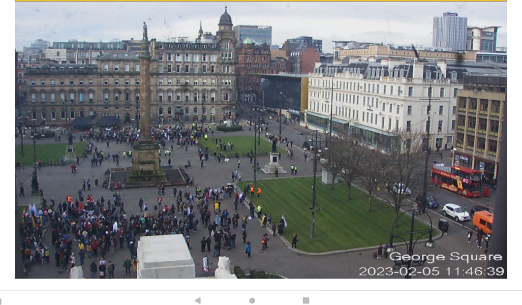 Standing for Women Glasgow 5th Feb