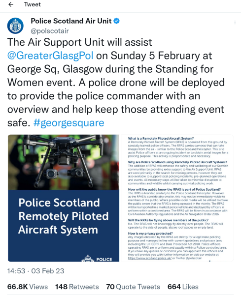 SNP encouraging protestors to wear masks to evade being identified and disrupts SfW event in Glasgow