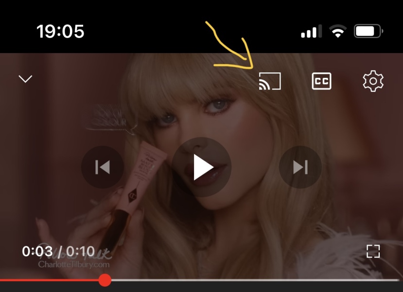 Connecting tv to ipad