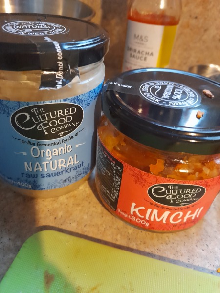 No Gut Biome section yet!: my supermarket Sauerkraut is pasteurised. So pointless!  