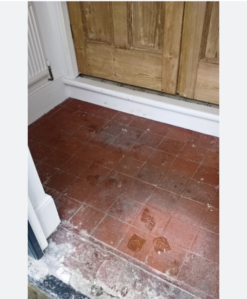 Porch tiles help