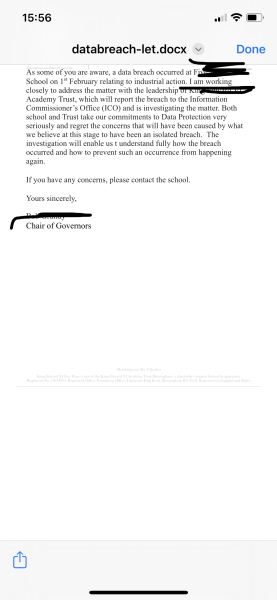 List of striking teachers