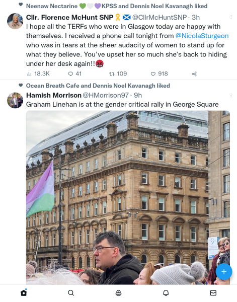 Standing for Women Glasgow 5th Feb
