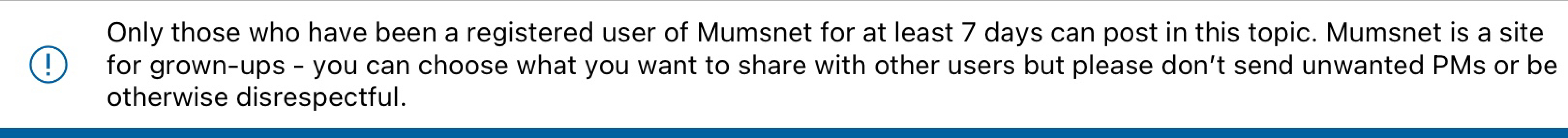 Safeguarding on the sex chat thread on the sex board