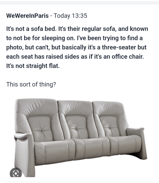 Clean bedding is a basic hygiene standard, yes?