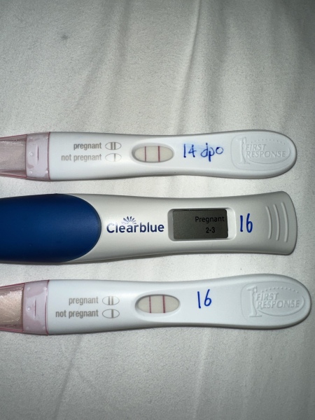 Does like pregnancy test look ok? 