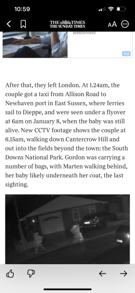 Family missing with newborn....