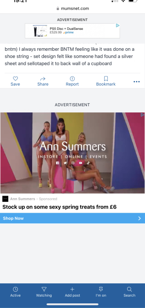 Ann Summers Adverts- please make them fuck off