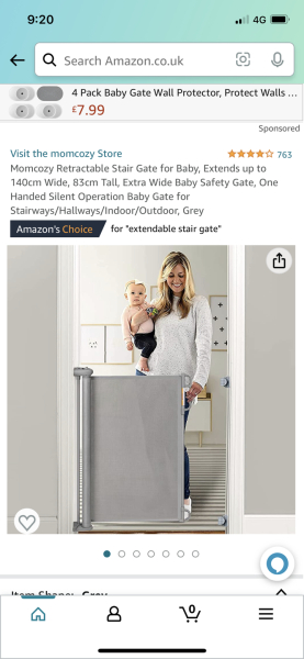 Best baby gate for this problem 