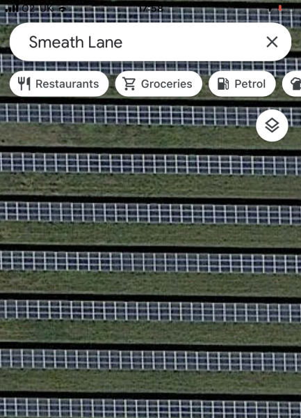 What are these lines in these fields?