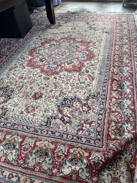 Where can I get a large oriental-style rug for less than £750?