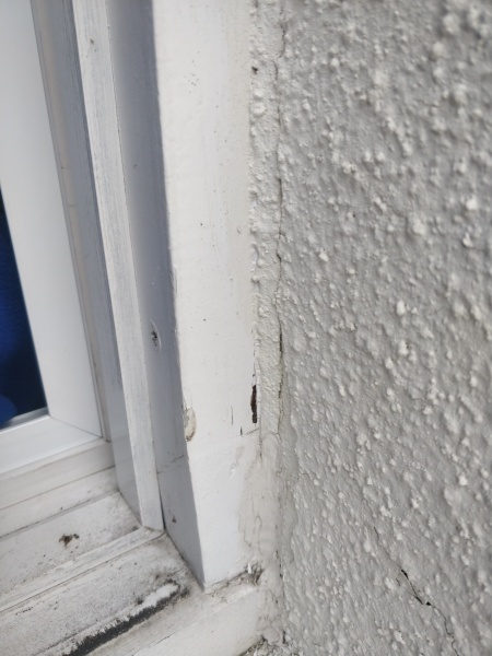 Possible damp next to a window