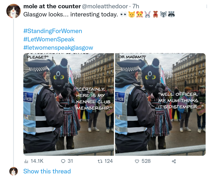 Standing for Women Glasgow 5th Feb