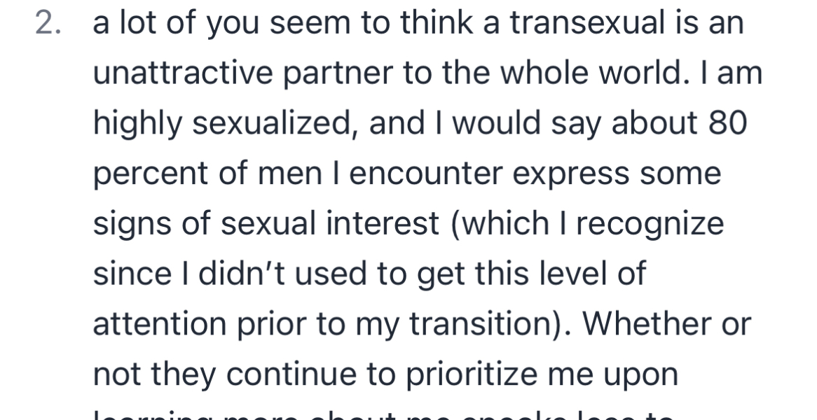 Why can’t transgender lesbians just date each other?