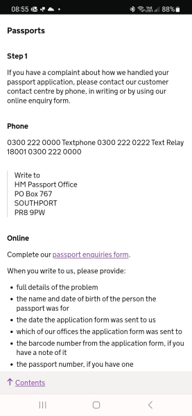 Passport office nightmare for DD 10