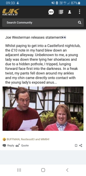 That rugby player…in a scrum with a woman down an alleyway… wtf!