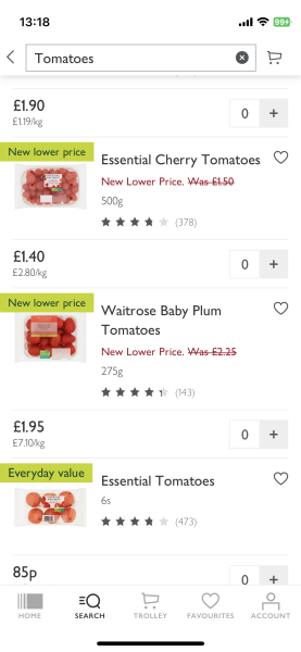 Where are all the tomatoes?