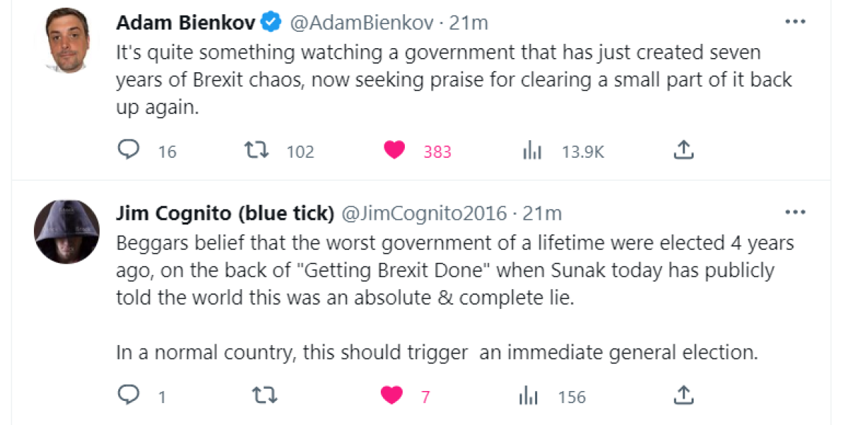 Brexit mega thread part 10 : what's the (s)tory? Incompetence, tax evasion, dodgy loans and economic free fall...nothing to see here...check out those sunlit uploands!
