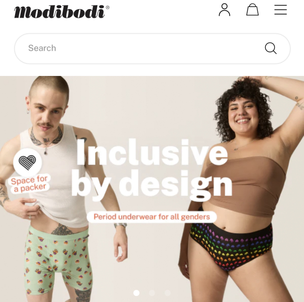 Modibodi and gender