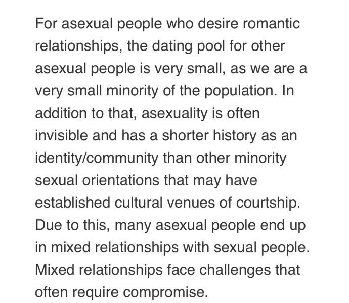 How do people with low/no sex drive date?