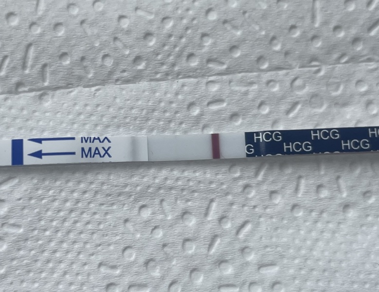 What do we think of this faint line?