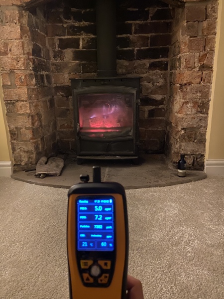 ... to be (slightly) freaking out about my woodburner?