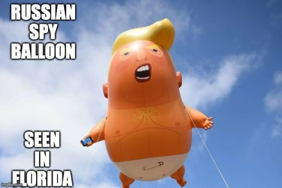 To be concerned about the balloon discovered hovering over Montana