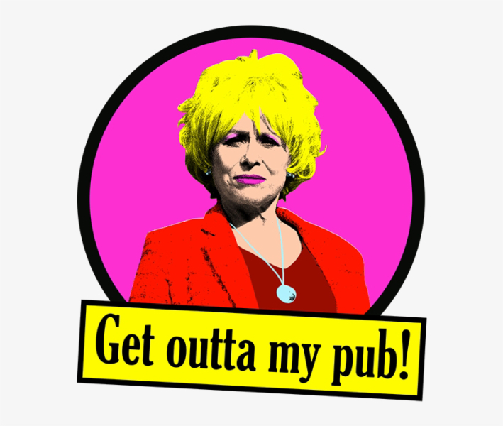 how long can you sit in a pub without a drink