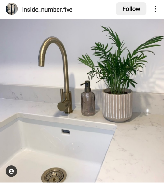 Gold sink and tap?