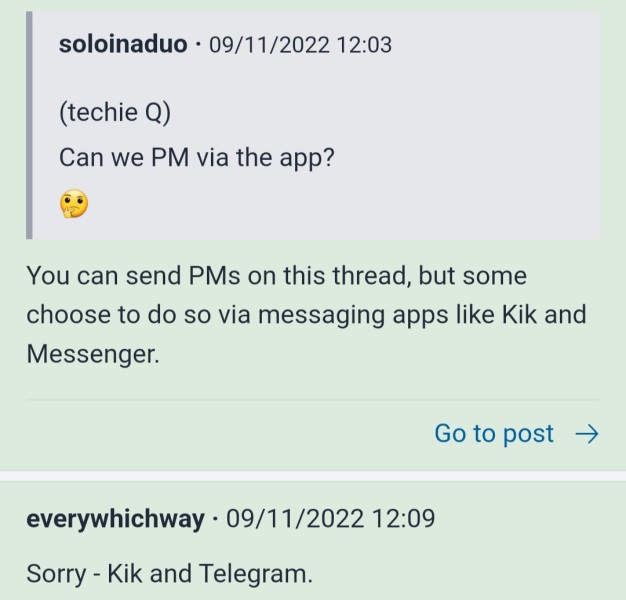 Why is Sex topic now in Active?