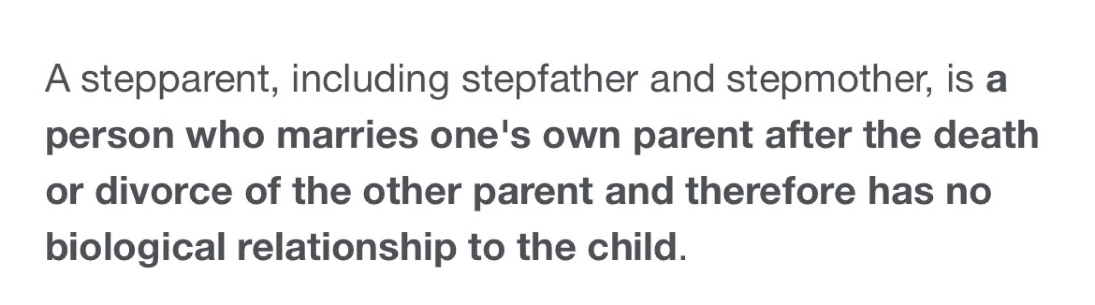 When do you become a step parent?