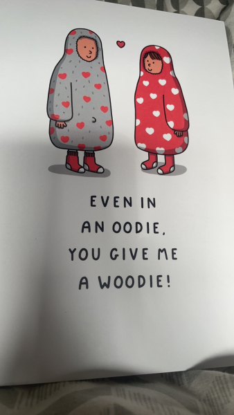 Absolutely love my valentines card from Dh this year 