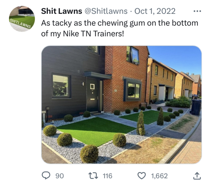 FIL has messed up my front garden … AIBU?