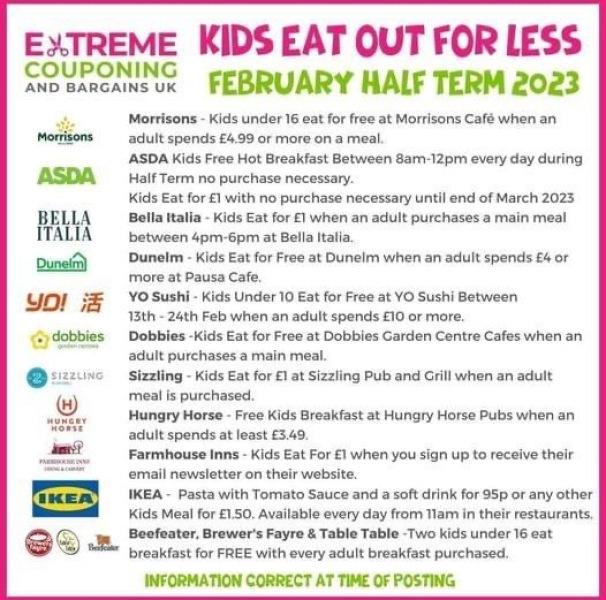 To be absolutely dreading February half term 