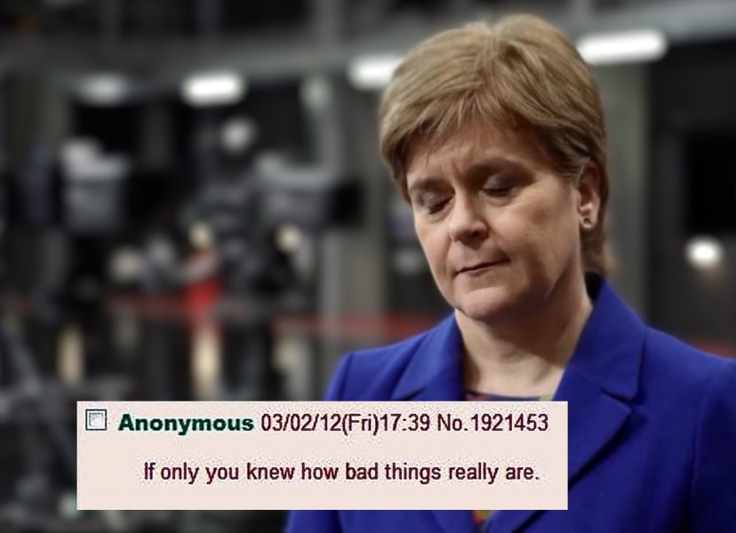 Sturgeon getting an absolute grilling on Channel 4 News