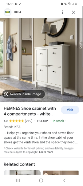 If you don't have a hallway, where do you keep your shoes?