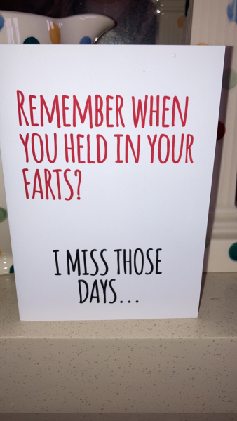 Absolutely love my valentines card from Dh this year 