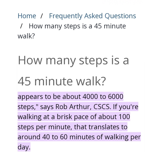 Do you do 10,000 steps a day? 