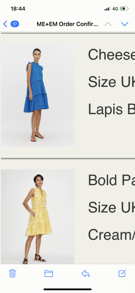 Dress similar to this me+em