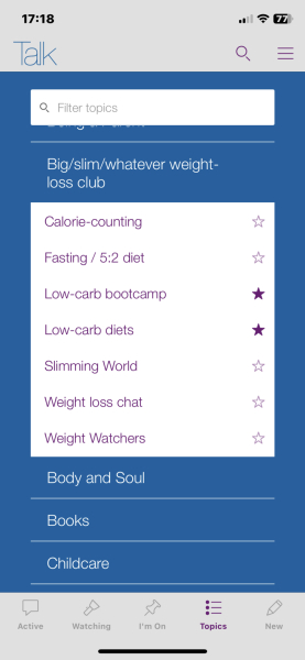 Scared of getting a dx and being able to make the potential lifestyle changes